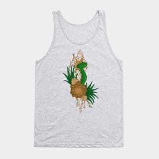 Mischievous Snake Tank Top